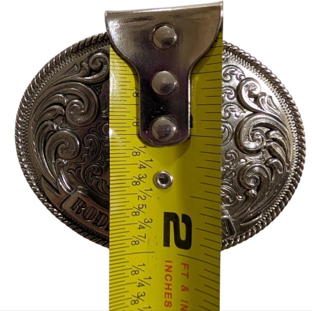 Ariat Youth Rodeo Champion‎ Silver Belt Buckle